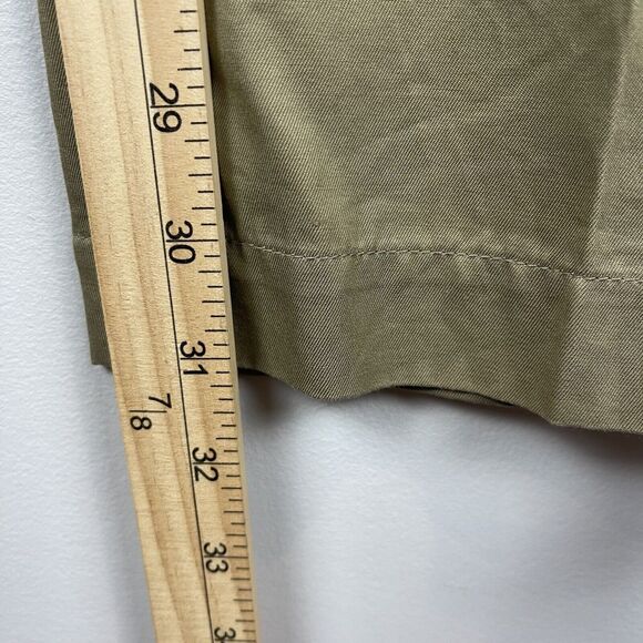 Brooks Brothers Mens Chino Pants 34x32 Tan Cotton Pleated Workwear Office Career - Picture 7 of 8